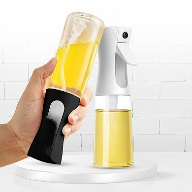 Cheer Collection Multi-Purpose Oil Spray Bottle Set, 200ml and 300ml Leakproof Design