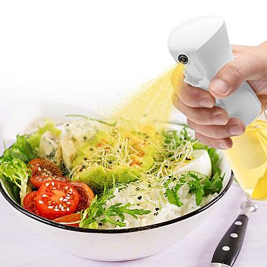 Cheer Collection Multi-Purpose Oil Spray Bottle Set, Two 300ml Leakproof Bottles