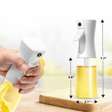 Cheer Collection Multi Purpose Oil Spray Bottle Set of 2 200ml and 500ml