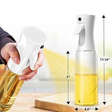 Cheer Collection Multi Purpose Oil Spray Bottle Set of 2 300ml and 500ml