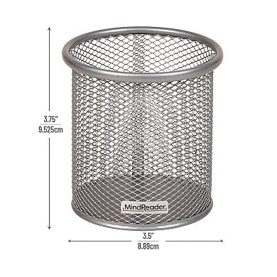 Mind Reader 3-pc. Mesh Pen & Accessories Holder Set