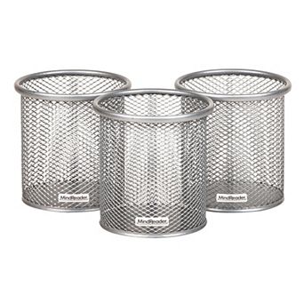 Mind Reader 3 pc Mesh Pen & Accessories Holder Set