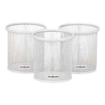 Mind Reader 3 pc Mesh Pen & Accessories Holder Set
