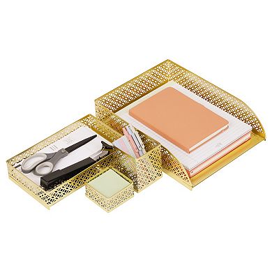 Mind Reader 4-pc. Desk Organizer Set