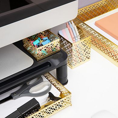 Mind Reader 4-pc. Desk Organizer Set