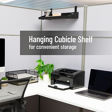 Mind Reader Adjustable Hanging Cubicle Shelf