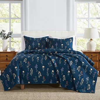 Cannon Avery Floral Quilt Set with Shams