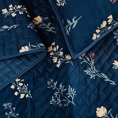Cannon Avery Floral Quilt Set with Shams