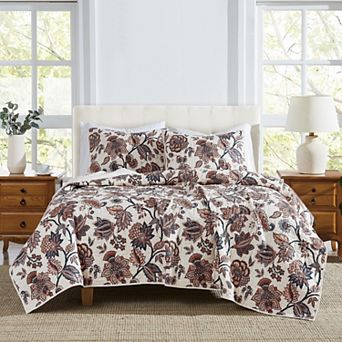 Cannon Chloe Jacobean Quilt Set with Shams