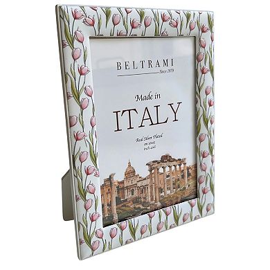 Discover Europe Made in Italy 4" x 6" Real Silver Plated Beltrami Frame