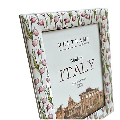Discover Europe Made in Italy 4" x 6" Real Silver Plated Beltrami Frame