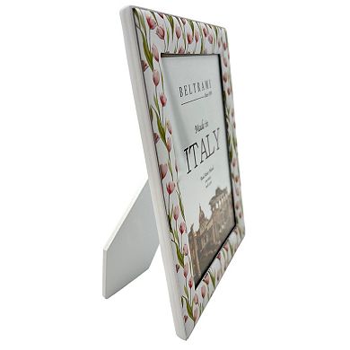 Discover Europe Made in Italy 4" x 6" Real Silver Plated Beltrami Frame