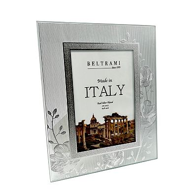 Discover Europe Made in Italy Beltrami Real Silver Plated Picture Frame