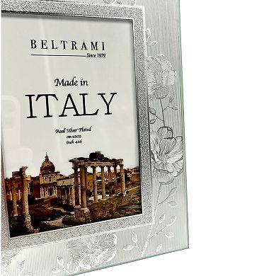 Discover Europe Made in Italy Beltrami Real Silver Plated Picture Frame