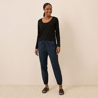 Softspun Long Sleeve Scoop Neck Tee