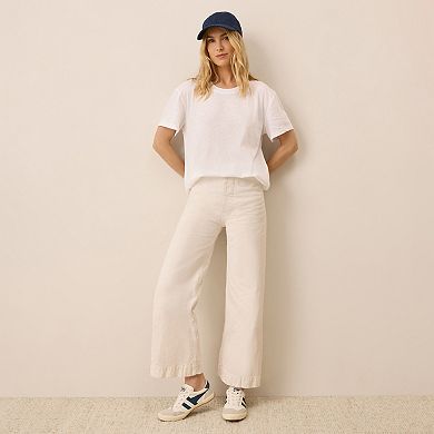 Featherweight Slub Relaxed Crew Tee
