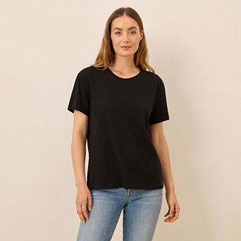 Featherweight Slub Relaxed Crew Tee