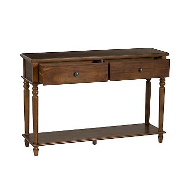 Linon Mcghie 2-Drawer Console Table