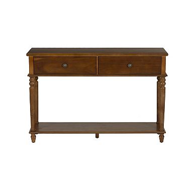 Linon Mcghie 2-Drawer Console Table