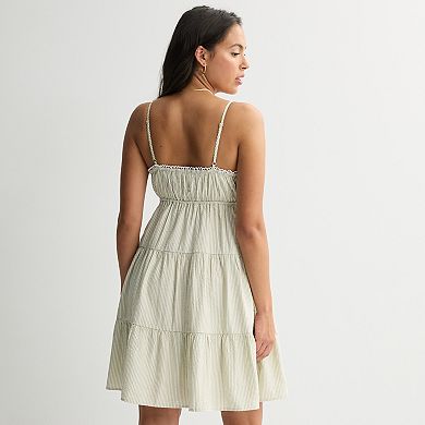 Juniors' Mary & Mo Tiered Dress