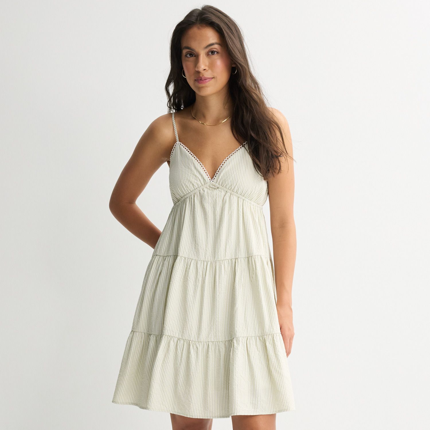 Женские платья Mary & Mo Juniors' Mary & Mo Tiered Dress