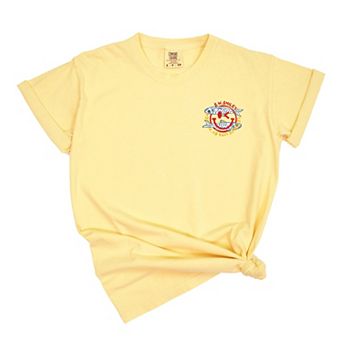 S.W. Smiley Sardines Can - Women's Garment Dyed Graphic T-Shirt