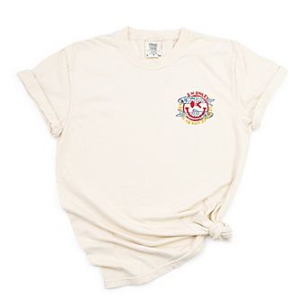 S.W. Smiley Sardines Can - Women's Garment Dyed Graphic T-Shirt