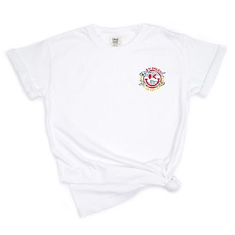 S.W. Smiley Sardines Can - Women's Garment Dyed Graphic T-Shirt