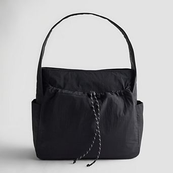 FLX Drawstring Hobo Shoulder Bag