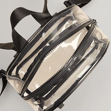 FLX Clear Backpack with Multiple Compartments