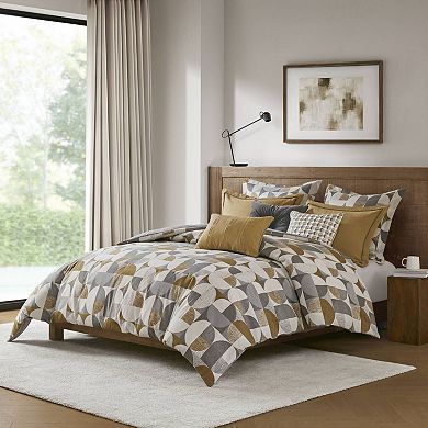 Madison Park Signature Cirque Jacquard Oversized Duvet-Style Comforter Set