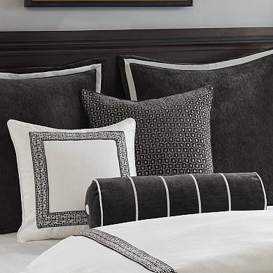 Madison Park Signature Javis Embroidery Oversized Duvet Style Comforter Set