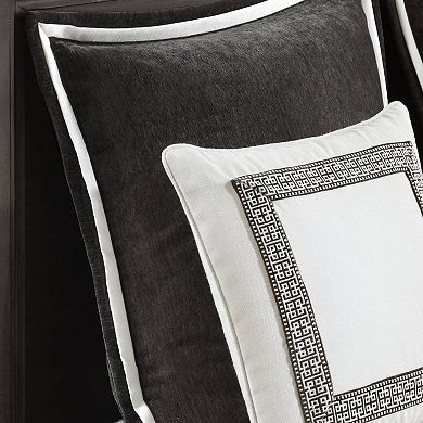 Madison Park Signature Javis Embroidery Oversized Duvet Style Comforter Set