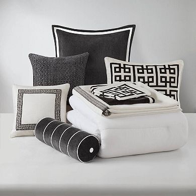 Madison Park Signature Javis Embroidery Oversized Duvet Style Comforter Set