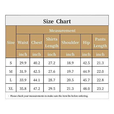 Sleepwear Pajama for Men's Raglan Short Sleeves Crew Neck Drawstring Pajama Set