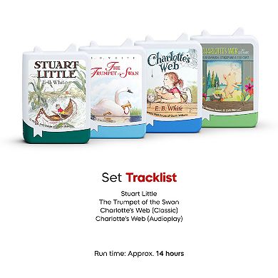 tonies Audiobooks: E.B. White 4-Pack Collection