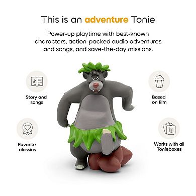 tonies Disney's The Jungle Book Baloo Tonie Figurine