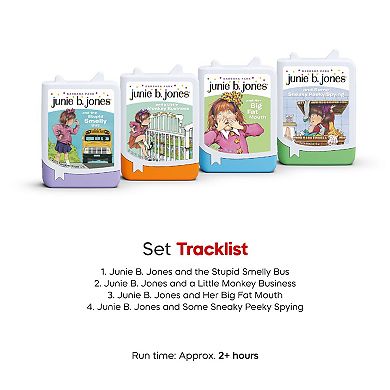 tonies Junie B. Jones 4-Pack Audiobooks