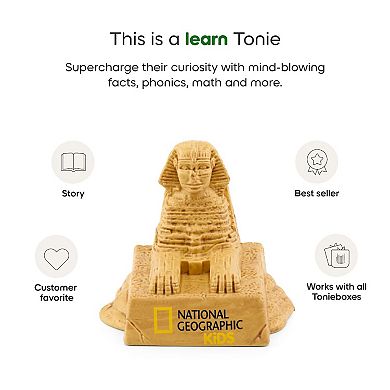tonies National Geographic Kids: Ancient Egypt Tonie Figurine
