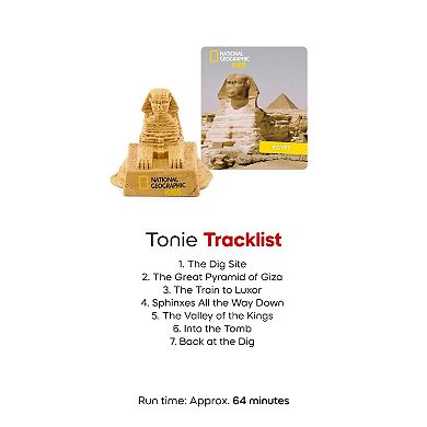 tonies National Geographic Kids: Ancient Egypt Tonie Figurine