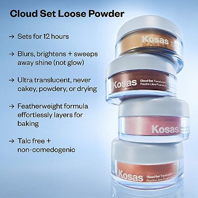 Brighten & Blur Set - Color Corrector + Loose Setting Powder Face Set