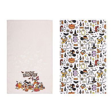 Celebrate Together Disney's Mickey Mouse & Friends 2-Pack Halloween Kitchen Towels