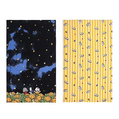 Celebrate Together Peanuts 2-Pack Great Pumpkin Kitchen Towels