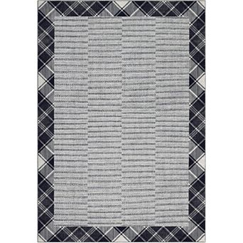 Washable Non-Slip Rug for Living Room,Modern Soft Low Pile Carpet,Thin Contemporary Accent Throw Rug