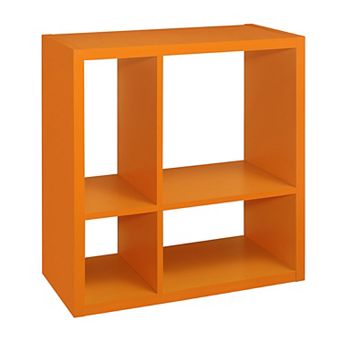 Kings Brand Furniture Katelyn 4-Cube Bookcase/Organizer