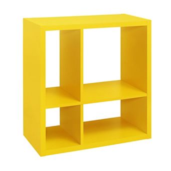 Kings Brand Furniture Katelyn 4-Cube Bookcase/Organizer