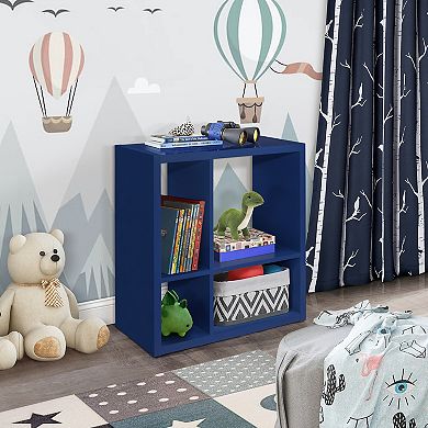 Kings Brand Furniture Katelyn 4-Cube Bookcase/Organizer