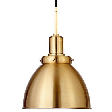 Finley & Sloane Madison Pendant Light Fixture with Metal Shade