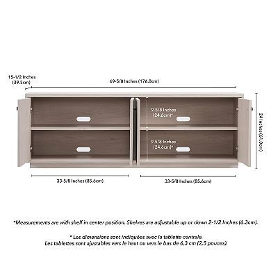 Finley & Sloane Ormond Rectangular TV Stand