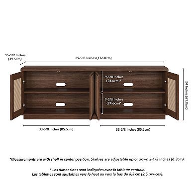 Finley & Sloane Pryce Rectangular TV Stand